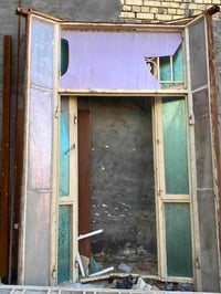ابواب وشبابيك • حديد ثقيل • شباك ٢٥٠×٢٥٠
