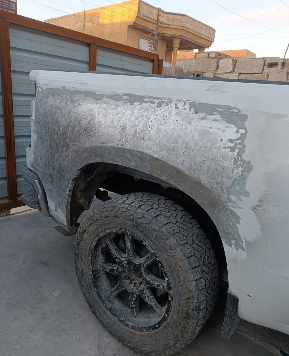 شفروليه سيلفرادو
صبغ قطع مع تطابق اللون ومواد درجة اولى مع بوليش عام والنتيجة امامكم وربي يرزقنا ويرزق الجميع 
العنوان ابو غريب للتواصل خاص او على الرقم
*********** واتساب
