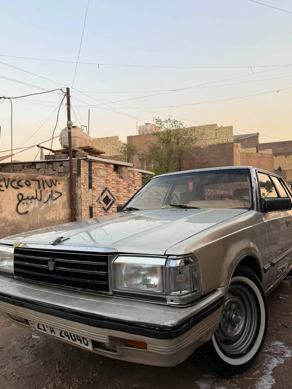سلام عليكم سوبر موديل 1985
سياره ستيرات خاص  سياره نضيف اوتو متيك 

رقم سليمانيه اب سمي  سعر 55 ورقه وبيه مجال رقم ‭***********‬
