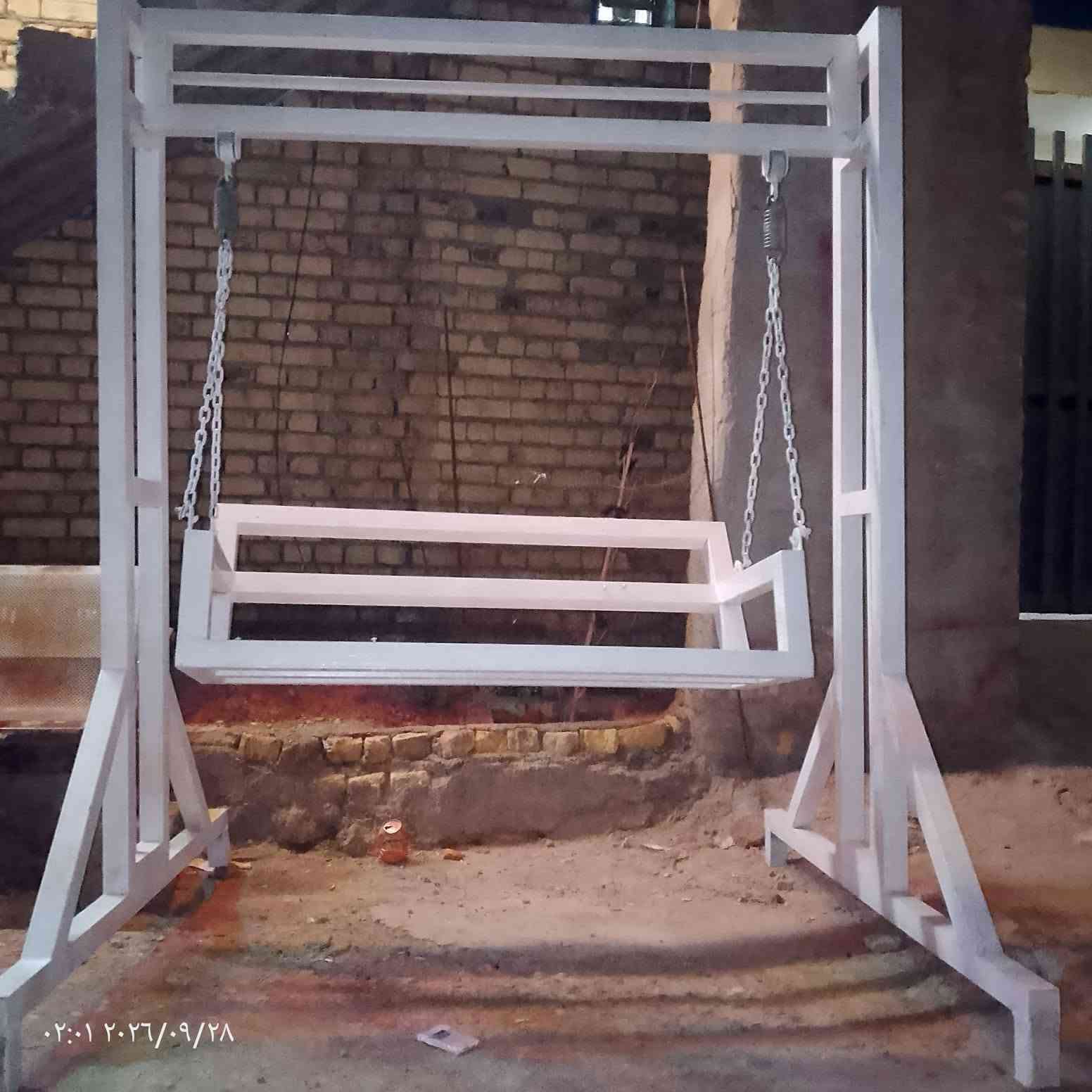 مرجوحه لبيع  شغل درجه اولى رتفاع 180والعرض 160
استفسار اتصل ‏‪***********‬‏ عمارة, ميسان

نص مكتوب في الصور:
- ٠٢:٠١ ٢٠٢٦/٠٩/٢٨
- ٠٢:٠٢ ٢٠٢٦/٠٩/٢٨