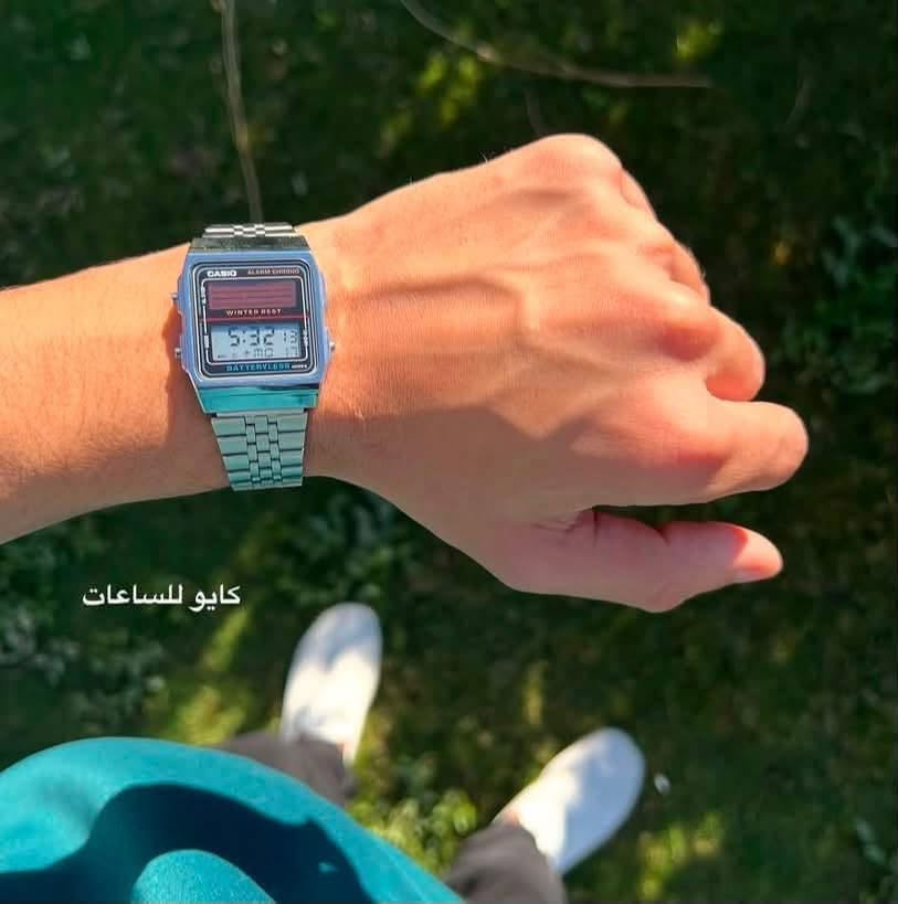 كلمن وسعرة يوجد خدمة توصيل لجميع محافظات العراق 5 ألف رقمي *********** للحجز ارسل الرقم والعنوان

نص مكتوب في الصور:
- كايو للساعات