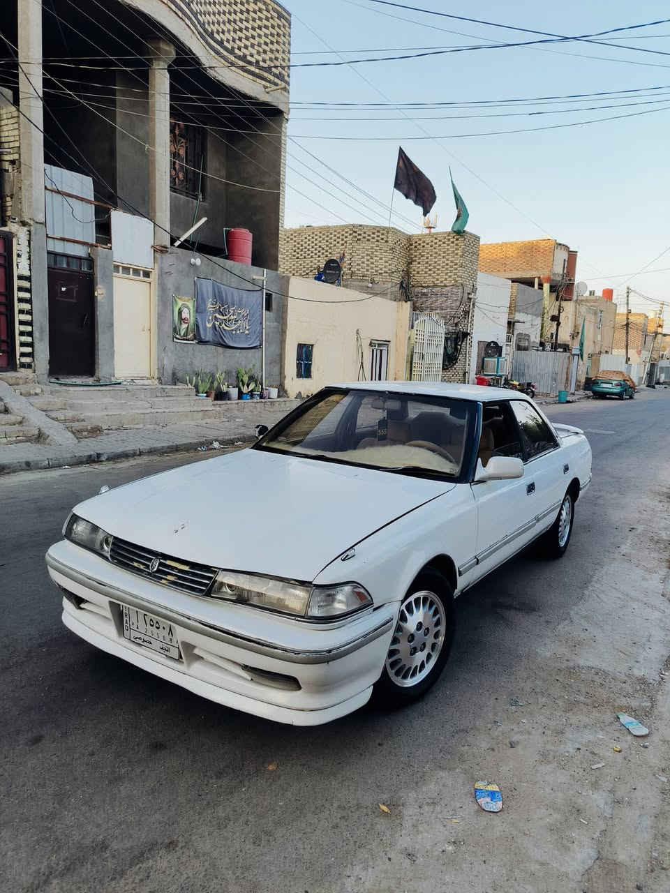 السلام عليكم سيارة مارك عضم للبيع  رقم نجف مكفوله كفاله من العيب الشرعي والاصوليات والكص ونقل جثة  حدادية كهرباىيات شغاله مكينة وكير حلوات السعر 45 وبي مجال رقم الهاتف ‏‪***********‬‏
