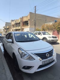 نيسان سني موديل 2024  ممشى السيارة 77 الف  السيارة رقم اربيل هزه براد ...