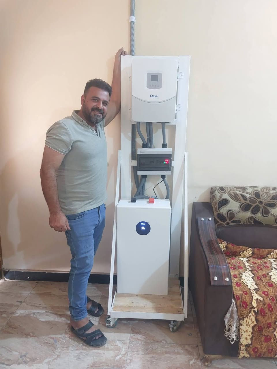لكل شخص حاب ينصب طاقة شمسية 
 
#نقدملك افضل #جودة بافضل #سعر 
مع #ضمان حقيقي يم ولاء الشمري وسامر الربيعي 

اسأل ولاتتردد 

للاستفسار الاتصال 

***********
***********

جزء من عملهم
