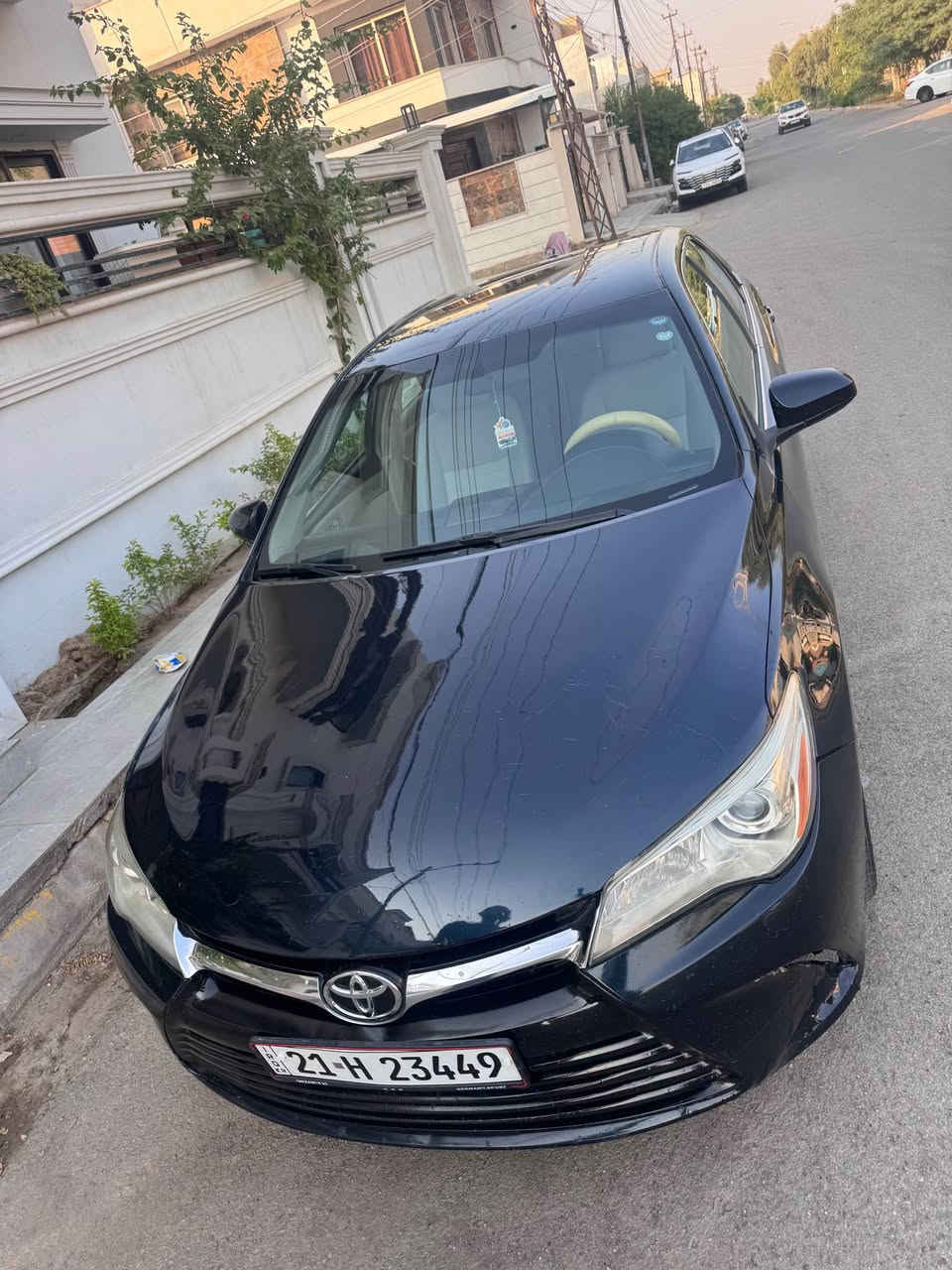 كامري SE • ٢٠١٧ • ضرر بونيت