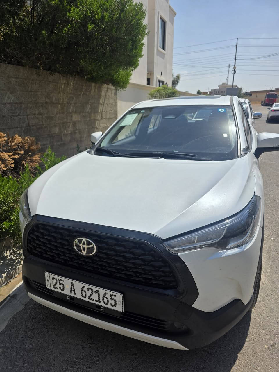 کۆرۆلا کرۆس هايبريد،  فول مواصفات موديل ٢٠٢٥ م بيها صبوغ و لا بارد سيارة بأسمي ،ماشي ٣٤الف كيلومتر و كل شيء جديد
192$مكان أربيل 
رقم تلفون
***********

