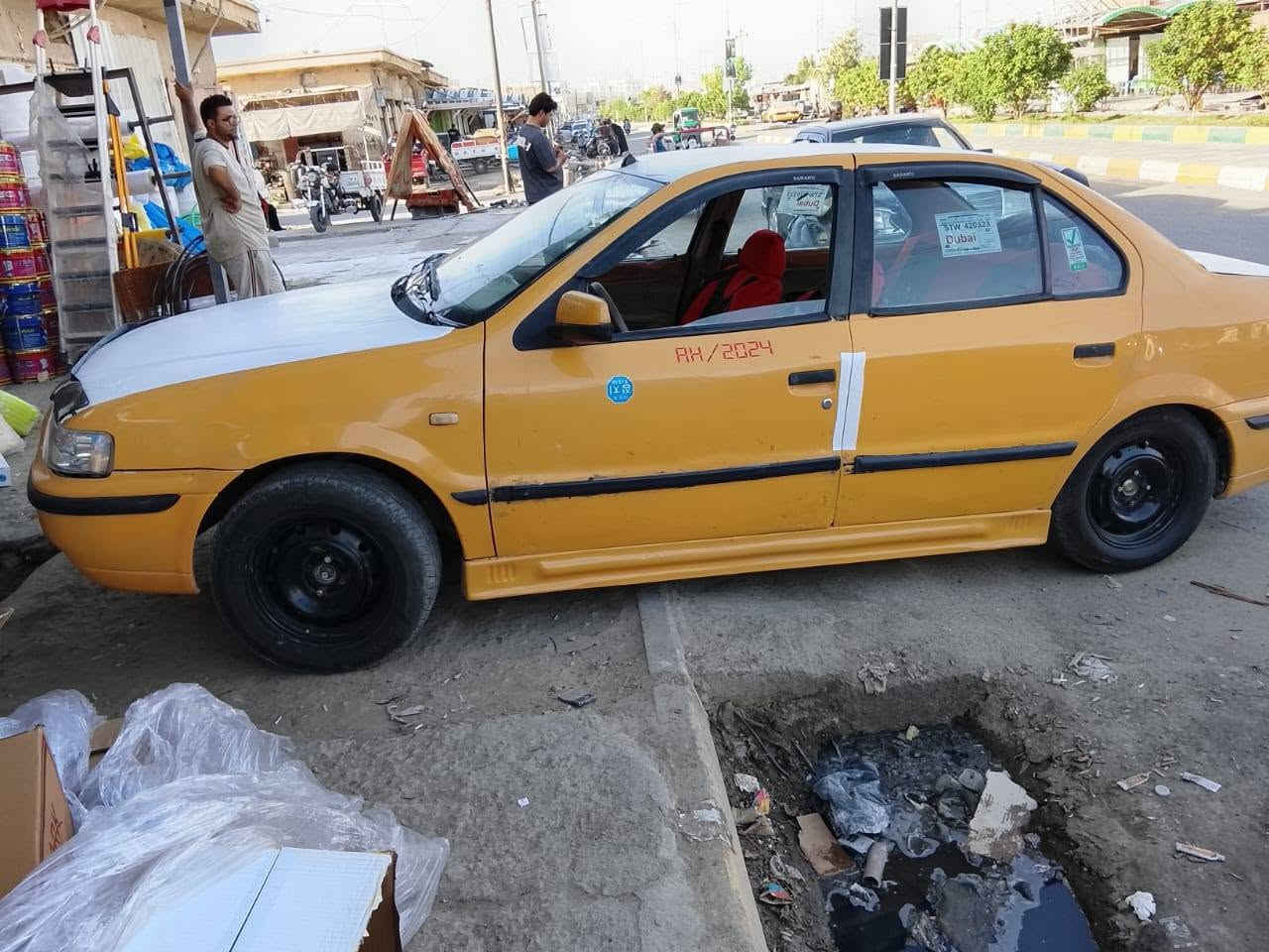 سمند موديل 10 سنويه لل 30 السياره گير محرك كفاله گشر كلش تظيف متعوب عليها حداده 50% السياره ماندل صاحبها ضيعت رقمه .السياره مايطلب فلس عليها وبخلاف ذالك اتحمل كولشي. رايدها ب 17 ورقه قفل 🔒 مكانها بصره ## للمعلومات الاتصال على الرقم ***********.  فدوه اادمن وافق
