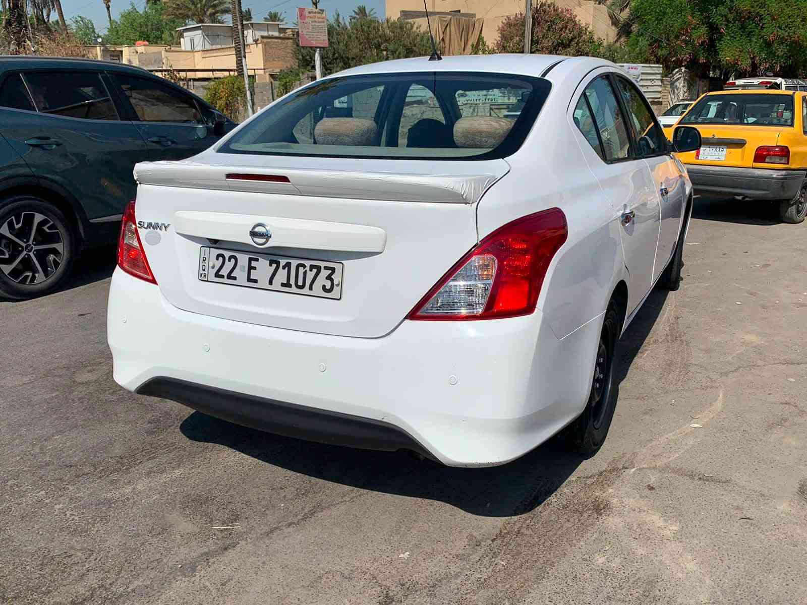 السلام عليكم نيسان سني هندي بليته زركه موديل ٢٢ مكفوله رقم اربيل هزه وسنويه جدد بسمي تحويل ثاني يوم السيارة جاهزة السعر (107$) اوبيه مجال بسيط الستفسار (***********) مكان بغداد
