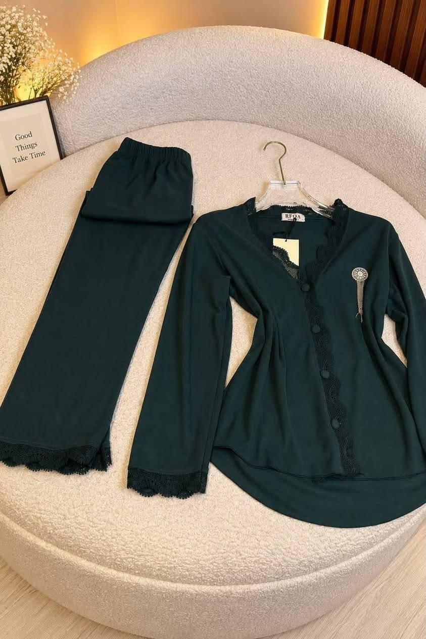 بجامة تراك • قطني • مقاسات L XL 2XL 3XL