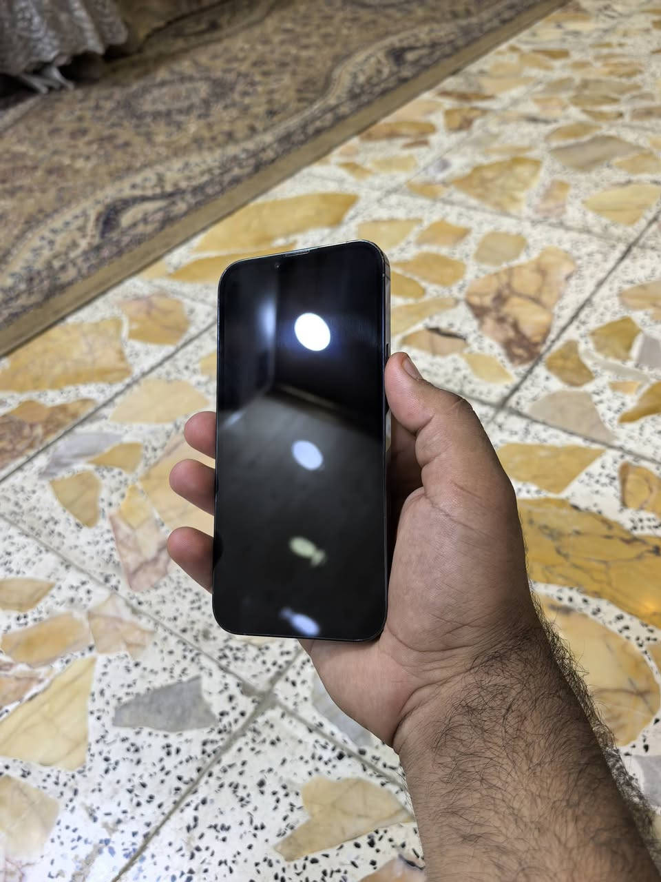 سلام عليكم
13 برو ماكس 

ذ 256

امريكي LLA
 
مبدل شاشه تفصيخ موثقه بعلامه ✔️

فيس ايدي شغال 

جهاز نظافه 100 %

السعر 575 وبي مجال بسيط 

الخاص مفتوح 

المكان بابل قضاء الكفل 

يوجد توصيل جميع المحافظات

نص مكتوب في الصور:
- 18 11:40 الشاشة سجل الإصلاح الجزء الشاشة الحالة مستعملة معرفة المزيد حول إصلاح الشاشة...