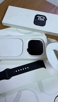 جيل 10 قياس 46 بطاريه 100‎%‎🔋  نظافه 100‎%‎   كامل ملحقاتها وباكيت   3...