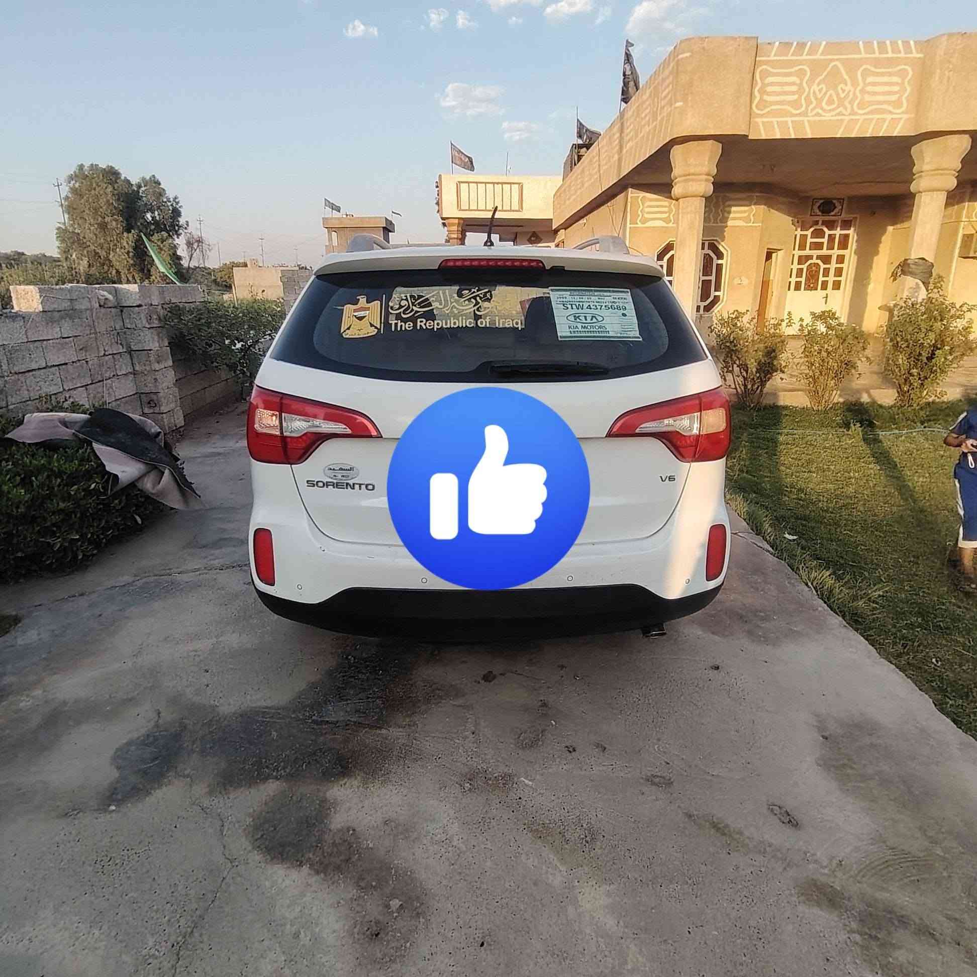 سلام عليكم سورنتو خليجي موديل ٢٠١٥ رقم بغداد محرك ٦ سبعه راكب مكفوله من ضربه من صبغ ماشيه 150 السعر 180 بيه مجال مكان صلاح الدين بلد ***********
