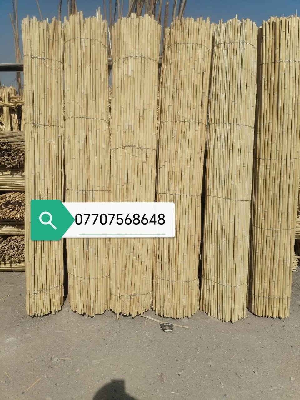 السلام عليكم ورحمة *********** يوجد تخومة من جريد النخل كراسي وكرويتات ام نفر وانفرين شغل درجة اولة ويوجد قطع اسياجات مال حدايق ويوجد باريه مال تسكيف حقل غرف حدايق مضايف دواوين تغليف اسياج تغليف خزان تنطي عازل برودة تغليف اسياج بي ارسي تغليف قواطع ديكورات مطاعم ديكورات كوفيات هاذ التراث العراقي الجميل ويوجد خيزران مال رايات درجه اولى الطول ٦ أمتار مكاني بغداد وهاذ رقمي *********** ويوجد توصيل

نص مكتوب في الصور:
- ***********
- @atu_2002 ***********
- *********** @aitu_2002
- جدران الطول 3 متر والعرض 2 متر ***********
- ***********