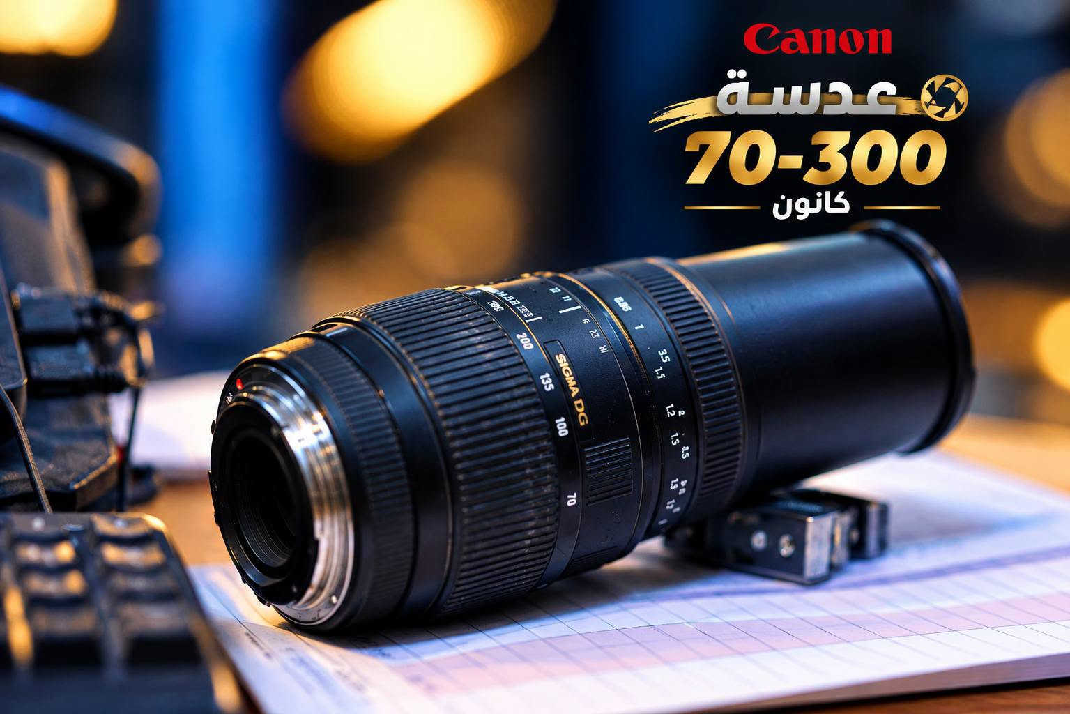 غراض تصوير فائضة عن الحاجة للي تخدمة متوفرة 📸
 موجود توصيل لجميع المحافظات 
***********

نص مكتوب في الصور:
- فلاش
- TRIOPO فلاش سبيد لايت من ماركة Triopo+ تريكر قوة فلاش عالية لإضاءة احترافية تريكر لاسلكي بإستجابة سريعة قابل للتعديل مع تحكم دقيق جودة عالية من تريوربو TRIOPO+ تريكر
- فلاش + تريكر تحكم بالقدرة والإضاءة اتصال لاسلكي 2.4GHz S1 / S2 للمزامنة تصميم قوي وموثوق Speedlight + Trigger
- Nikon عدسة 70-300 نيكون 70-300mm بعد بؤري f/4 - 5.6 فتحة العدسة تركيز تلقائي (AF)
- Nikon عدسة 70-300 نيكون 70-300mm بعد بؤري f/4 - 5.6 فتحة العدسة تركيز تلقائي (AF) جودة عالية وتفاصيل دقيقة
- Nikon عدسة 70-300 نيكون
- Canon
- عدسة
- 70-300
- كانون
- عدسة 70-300 كانون