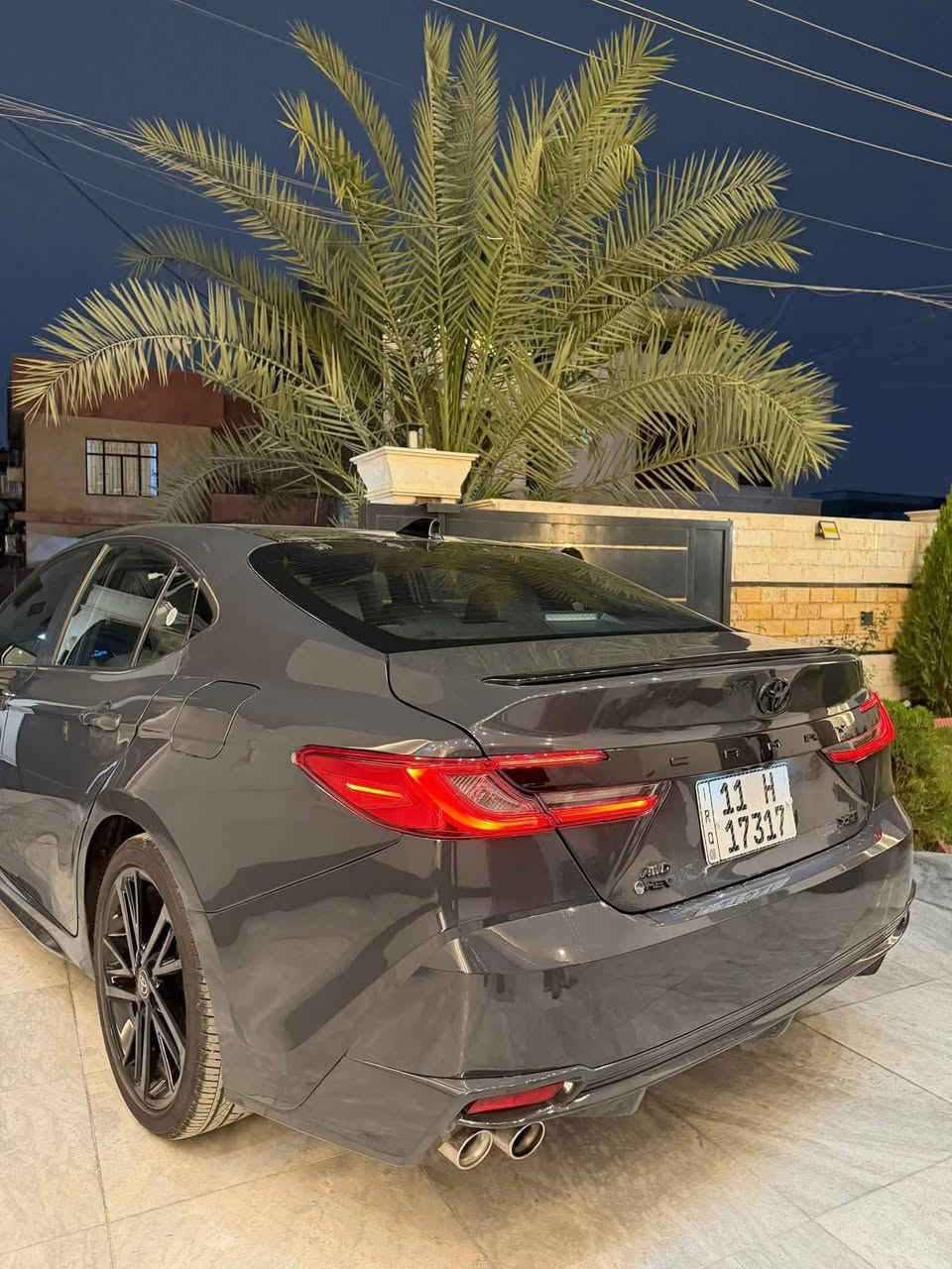 ✅تيوتا كامري 2025  XSE وارد امريكي 

✅اللون سمنتي/ فول مواصفات 1/1 

✅رقم بغداد وبسمي تحويل ثاني يوم  

حادث سياره / جاملغات خلفيه وقبق جنطه كله بلادي مو تجاري 
 
 
 مواصفات XSE 
🔹داخل جلد اسود 
🔹بصمة تشغيل ابواب وصندوك
🔹فتحة سقف ( سلايد روف ) قمارة بنوراما ع طول السيارة 
🔹فتح الصندوك ذكي 
🔹محرك 2500 هايبرد 
🔹دشبول دجتل 
🔹كاميره دوارة  360 
🔹رادارات 360 درجة ( امامي جانبي خلفي ) تمنع التصادم الامامي والجانبي والخلفي
🔹التحذير عند فتح الباب 
🔹تحكمات ستيرن 4 جهات  
🔹 شاشة 4 وضعيات للعدادات
🔹 4 وضعيات قيادة ( عادي/ سبورت /ذكي / اقتصادي ) 
 🔹مثبت سرعة ذكي ( التحذير عند مغادرة المسار )
‏🔹Auto Hold التوقف لفترات قصيرة
🔹الهاند بريك بصمة 
🔹شاشة  حجم كبير لمس تدعم نظام الابل كار بلي والاندرويد اوتو بدون كيبل يربط التلفون واير ليس و GPS  
🔹شحن واير ليس 
🔹ويل كب 19 رياضي مع تخم تاير جديد 
🔹نظام الصوت Bose عدد السماعات 8 ‏
🔹دخول ذكي عند الاقتراب 
🔹لايت لد
🔹نقطة عمياء
🔹تدفئة بالكشنات
🔹 لد متغير الالوان لون على طول الدشبول
🔹تحديد مسار وقيادة ذاتية  ورادار امامي 
🔹مانع انزلاق 

العنوان 📍بغداد العامرية 

للتواصل ☎️ ***********

للسعر 🟥 220
