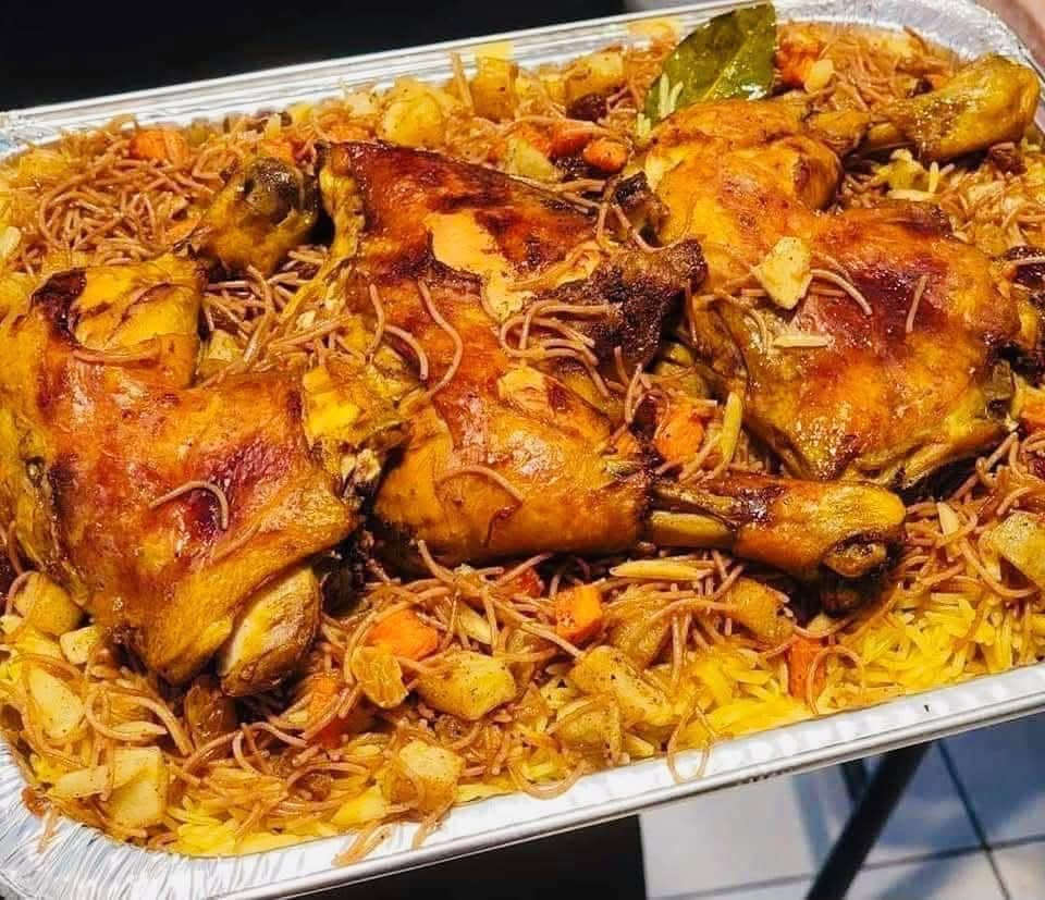 برياني دجاج • دجاج ذبح • تمن بسمتي