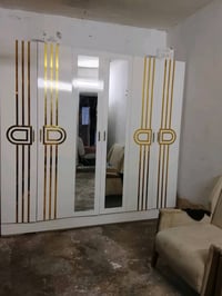 غرفة اخشاب تركي غرفه نضيفه كلش مامفتوحه ولا مره وجديده نصبناها صار شهر...