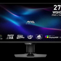 شاشة MSI MAG 274QPF X30MV 300Hz 0.5ms مقاس 27 بوصة نظافة ١٠٠ ٪ المكان ...