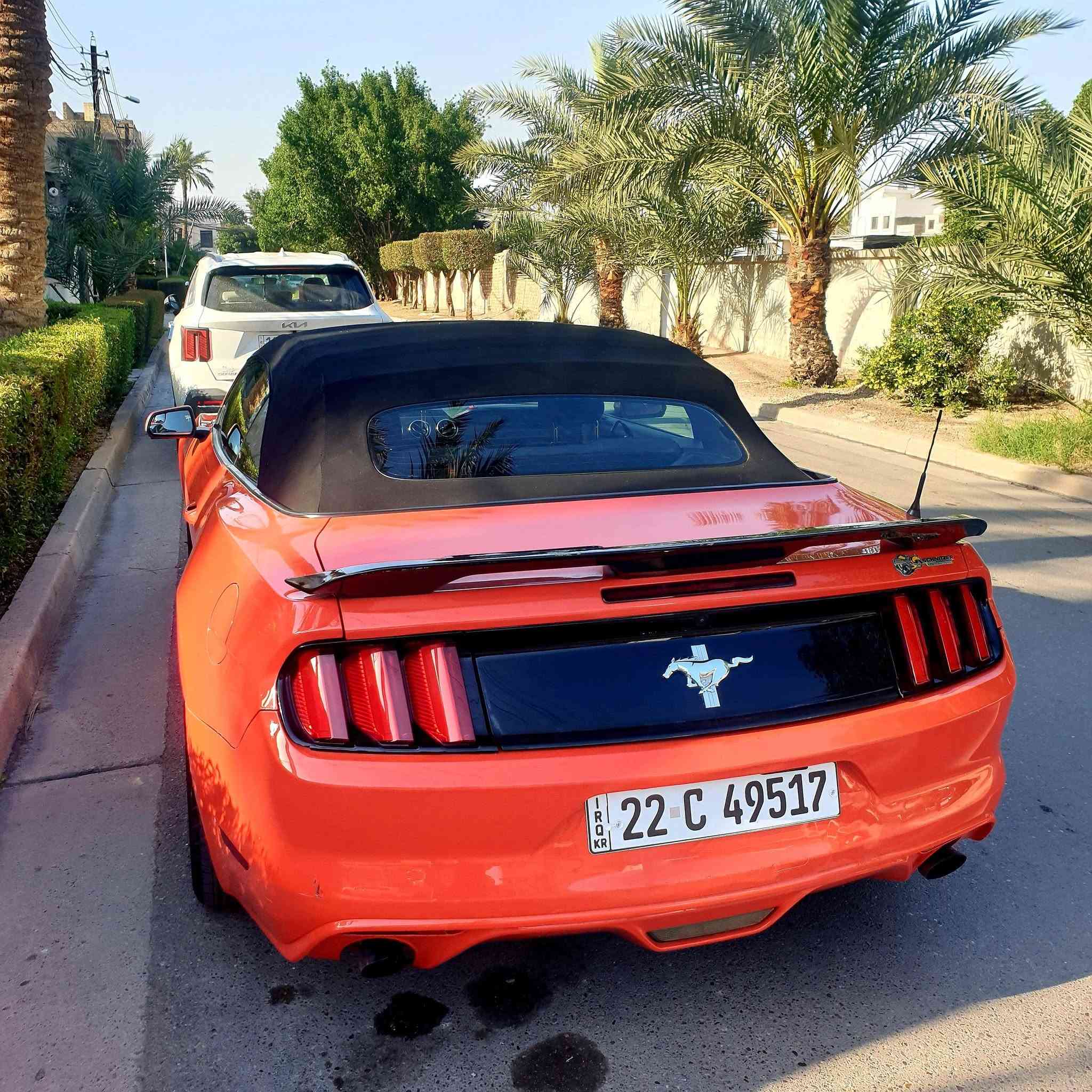 مراوس ب جالنجر لون اسود ٨ سلندر
(وانطي فرق )

موستنك لون برتقالي كشف خليجي ١٥.......V6
***********
بغداد حي الجامعه
