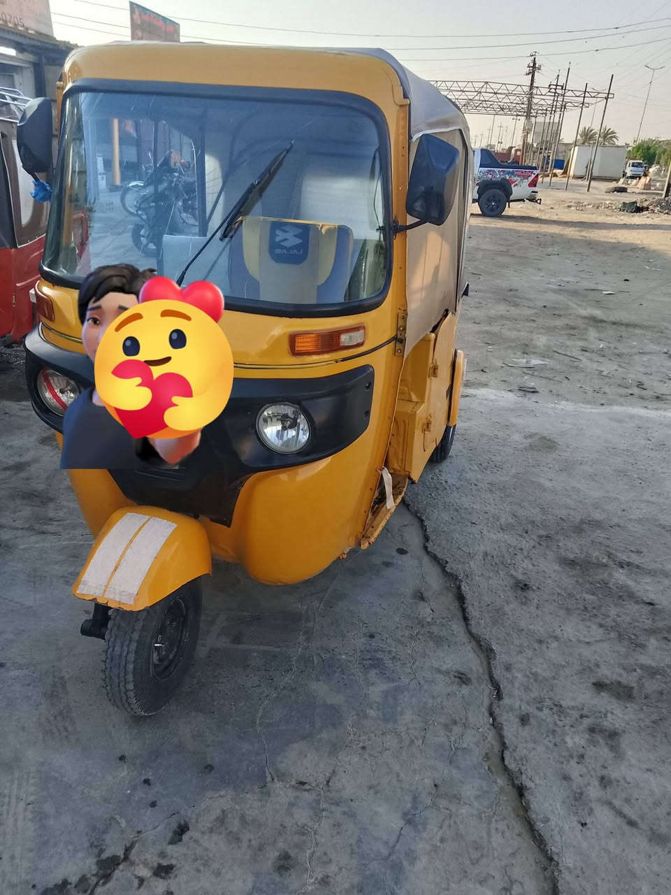 سلام عليكم تكتك البيع. موديل21رقم سنويه بابل  محرك بي جيس تكتك ماعزه اي شي  سعر. خاص  رقم *********** مكان بابل القاسم
