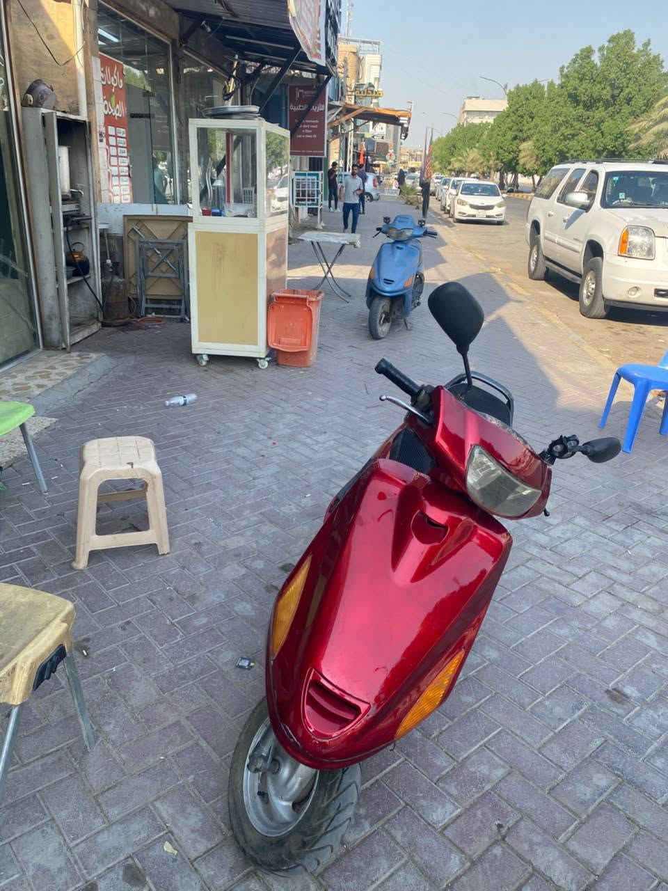 دراجه البيع نضيفه سعر 350وبيه مجال قليل الستفسار رقم*********** مكان نجف
