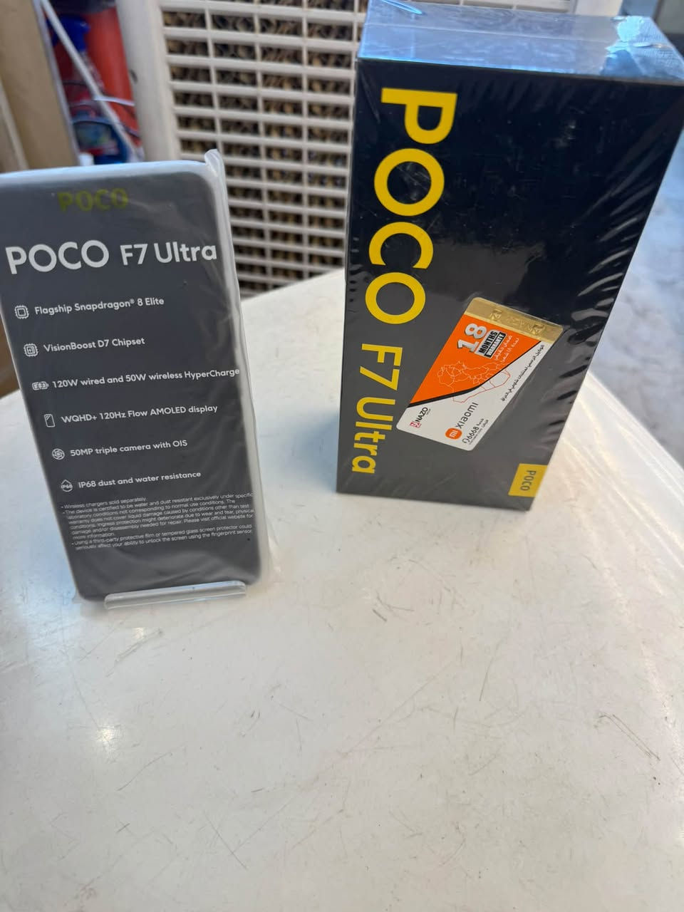 🔥 بوكو F7 Ultra للبيع 🔥
📱 16GB RAM / 512GB
✨ جديد وغير مفعّل

💰 **السعر أقل من سعر الجملة **ب970 وبي مجال
⚡ فرصة مميزة وبسعر لقطة

📩 للاستفسار والتفاصيل راسلني خاص

مكاني نجف

رقمي ***********
