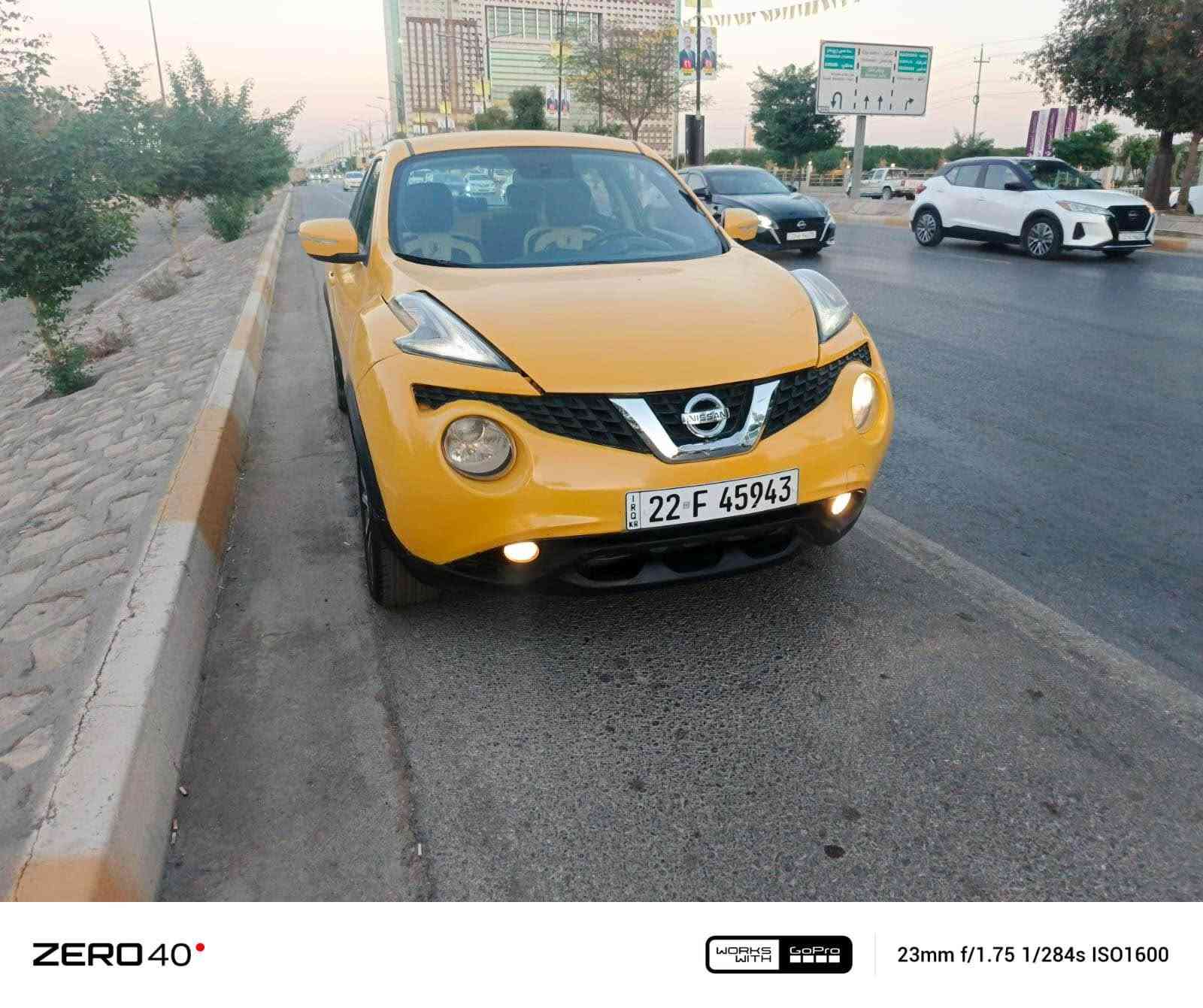 سلام علیکم
Nissan Juke 2016
سێ پارچە ناوی نەگرتیە 
بێ کێشە تاخمی پێشی تازە گۆڕاوە
مەکینە ١٦و تۆڕبۆیە 
تەقەو ڕەقەی بەشەرت 
سەنەوی تا ٢٠٣٠
نرخی 85 و کەمێک مامە ڵە 

ژمارەی مۆبایل 
*********** أربيل, العراق
