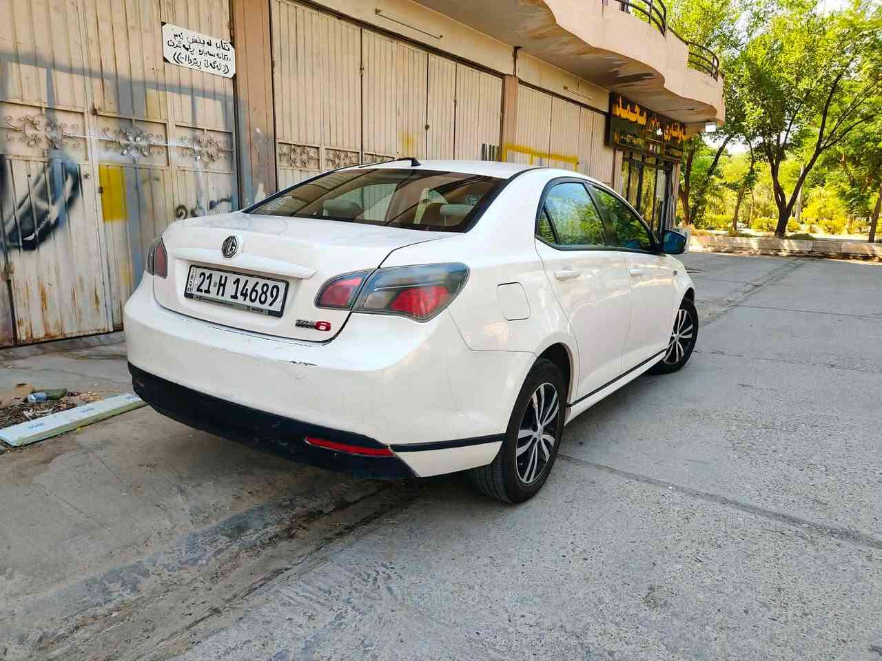 MG 6
2014
مكينه 18 مرغوب 
دووپارچه بوياخ بي ناو گرتن
158هه زار چوه 
ناوزه رده سه ياره گير تؤماتيك
سعري 59 مه جاليكي تيايه 
له كه لاره 
***********
