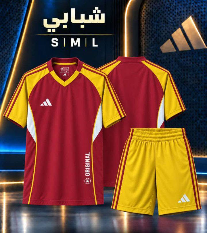 متوفر دريس براعم و اشبال شبابي
للحجز والاستفسار تواصل على الواتساب 

***********

يوجد توصيل الكل المحافظات

نص مكتوب في الصور:
- شبابي S | M | L
- شبابي S|M|L
- شبابي
- S | M | L