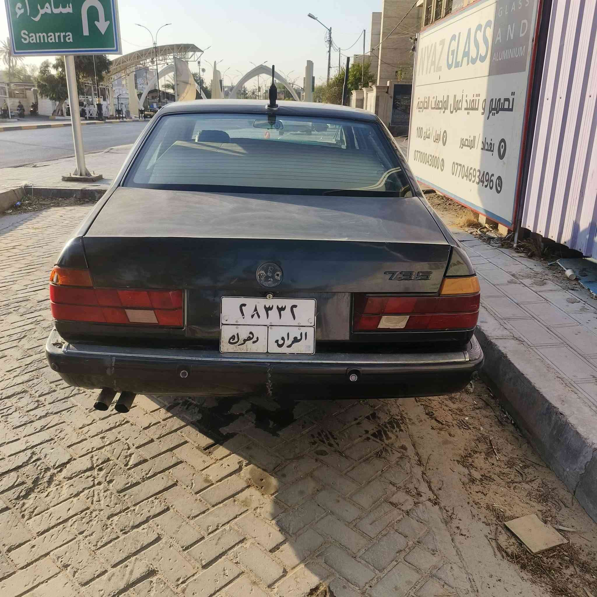 سلام عليكم بيئم 1992/735  رقم دهوك تحويل موجود سياره كاعده وحلوه سياره سطرت عندي رايده 28عله عطلهة ابيع بيه مجال مكان ديوانيه ***********
