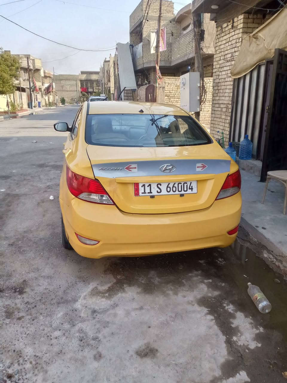سلام عليكم من رخصة مدير الكروب المحترم اكسنت خليجي الف 1400 موديل 2015 بيهه باب اوجاملغ صفحه السايق الرقم بغداد مكان السيارة بغداد الدورة رقم ***********السعر 63اوبيهه مجال

