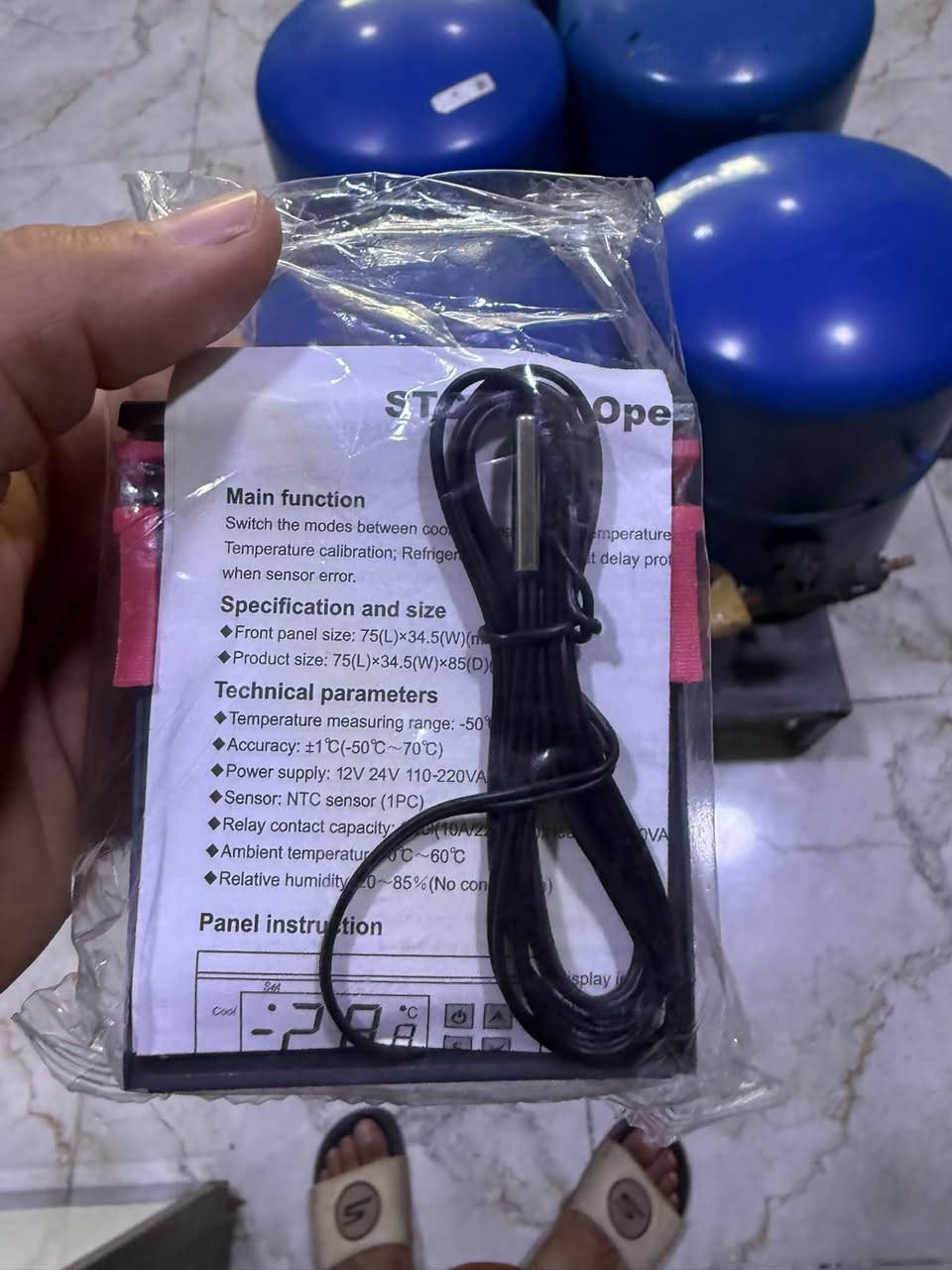 ثرموستات • تايمر أذابه • ١٠ قطع