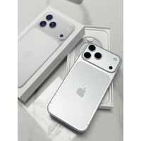 ايفون 17 برو ماكس esim لون رصاصي نظافه 100‎%‎  بطاريه 100‎%‎ ملحقات كا...