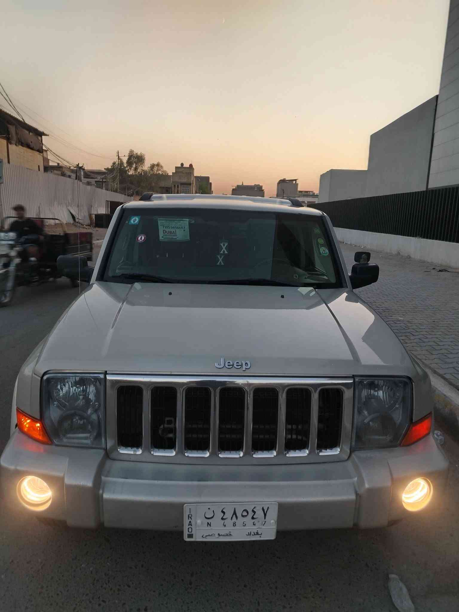 ابيع جيب كومندر 2007
سياره مكفوله عامه بيها صبغ باب فقط والباقي مكفول؛
سياره داخله كلين بدون ضربه بدون صبغ بدون جراد بدون خياس مكينه كير مكفولات سياره سبعه راكب ثلاث قطع تبريد حداديه اماميه خلفيه جديد كهربائياتها كلها بلاد رقم بغداد الماني  سنويه 29 تنتهي سونار مرفق بالمنشور ماكينه 3700 سياره جديده بمعنى الكلمه
تراي وين ما يعجبك شلعتها حلوه السياره مال بيت
موصفات السياره معروفه تحكمات ستيرن جهتين حساسات خلفيه مري كهرباء سنترلوك بعد هواي مواصفات مكان بغداد جميله ***********
