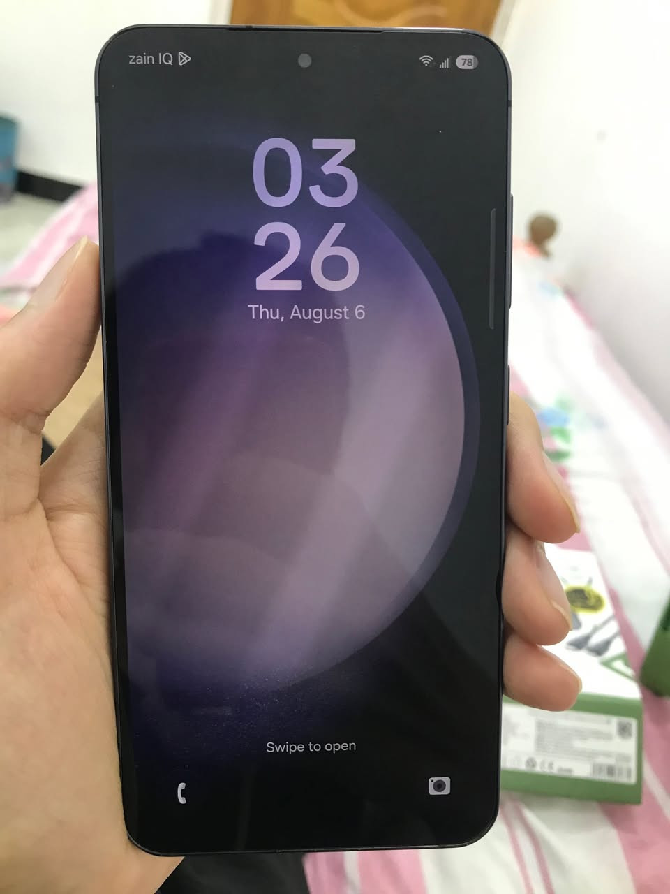 السلام عليكم سامسونغ s23العادي
ذاكرة 128 رام 8 وحش الالعاب 120 هيرتز معالج snapdragon 8 gen 2
الشاشة داينميك امولد بتردد120 هيرتز وشحن سريع بقوة 25واط جهاز جديد نظافة مية بل مية مستخدم شي بسيط مستخدم اسبوع فقط السعر 550 للاستفسار *********** بي واتساب مكاني بغداد قضاء المحمودية
