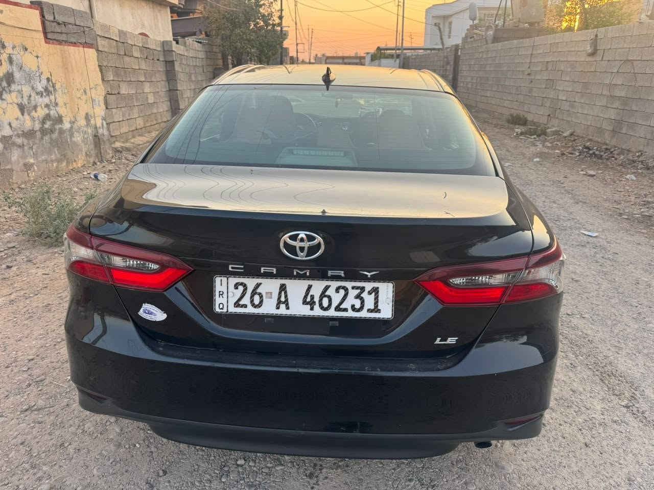 السلام عليكم
كامري موديل ٢٠٢٢ بيها قطعة وحدة فقط بنيد مبدل 
سونار مرفق بالمنشور رقم صلاح الدين تحويل ثاني يوم 
السعر ١٥٠ وبيها مجال قليل 
***********
