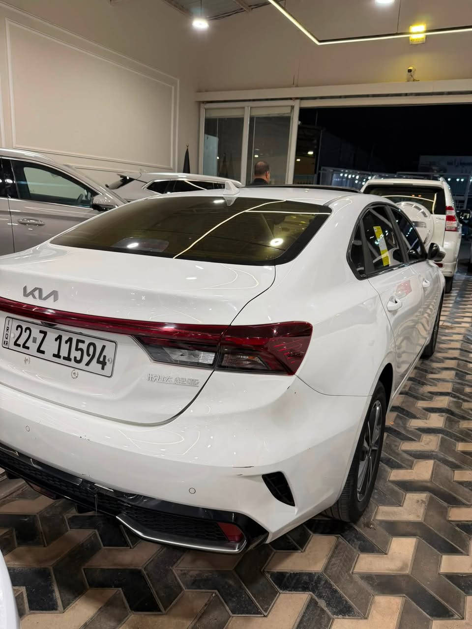 🚘 Kia K3 2024 | فول مواصفات 🔥
💵 السعر:135$ (يُرجى التأكد من السعر)
━━━━━━━━━━━━━━━━━━

🔰 معلومات السيارة
🚗 النوع: Kia K3
📅 الموديل: 2024
⚙️ المحرك: 1500 CC (4 سلندر)
🛣️ المسافة: 41:000كم فقط
🪪 الرقم: أربيل
❤️ الداخل: جلد اسود

━━━━━━━━━━━━━━━━━━

✨ المواصفات
✔️ فتحة سقف
✔️ فرش جلد فاخر
✔️ 6 Airbags
✔️ شاشة لمس + كاميرا خلفية
✔️ بصمة تشغيل + بصمة أبواب
✔️ مكيف Touch
✔️ تحكم بالمقود
✔️ Full LED
✔️ مرايا كهربائية طي
✔️ حساسات 360°
✔️ مانع انزلاق (TCS)
✔️ Auto Hold
✔️ Electronic Parking Brake (EPB)

━━━━━━━━━━━━━━━━━━

📍 الموقع: النجف 

📞 للاستفسار :
***********
