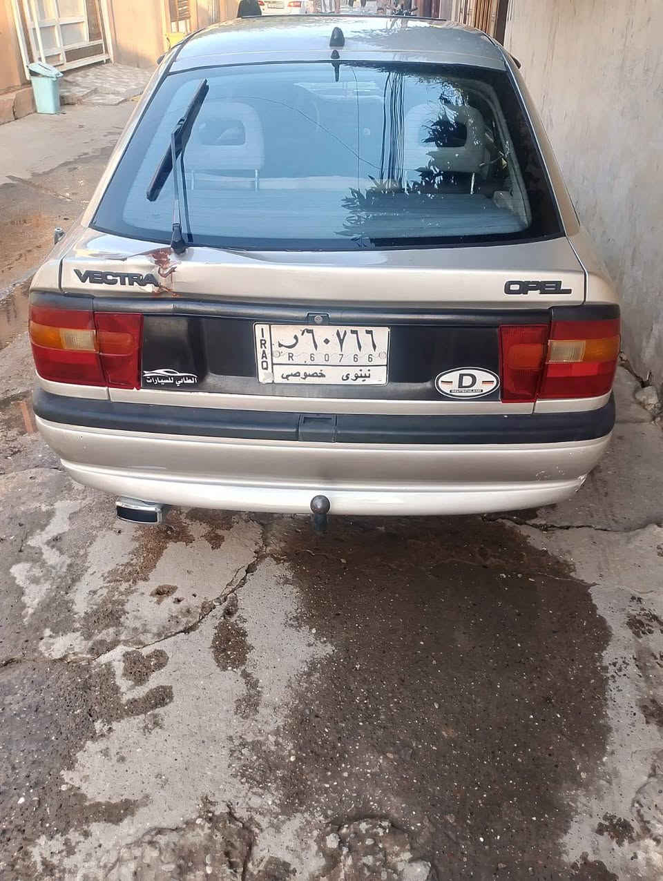 🚗 أوبل فكترا (Opel Vectra) للبيع 🚗
✨ سيارة نظيفة ومتكاملة وجاهزة للاستخدام ✨

🔹 الموديل: 1991
🔹 المحرك: 2.0L — حجم 2000
🔹 الكير: أوتوماتيك
🔹 الرقم: نينوى خصوصي (60766)
🔹 الشروط: بشرط التحويل ومكفولة
🔹 السعر: والتفاصيل على الرقم 💬

📱 للتواصل والاستفسار:
واتساب فقط: ***********
