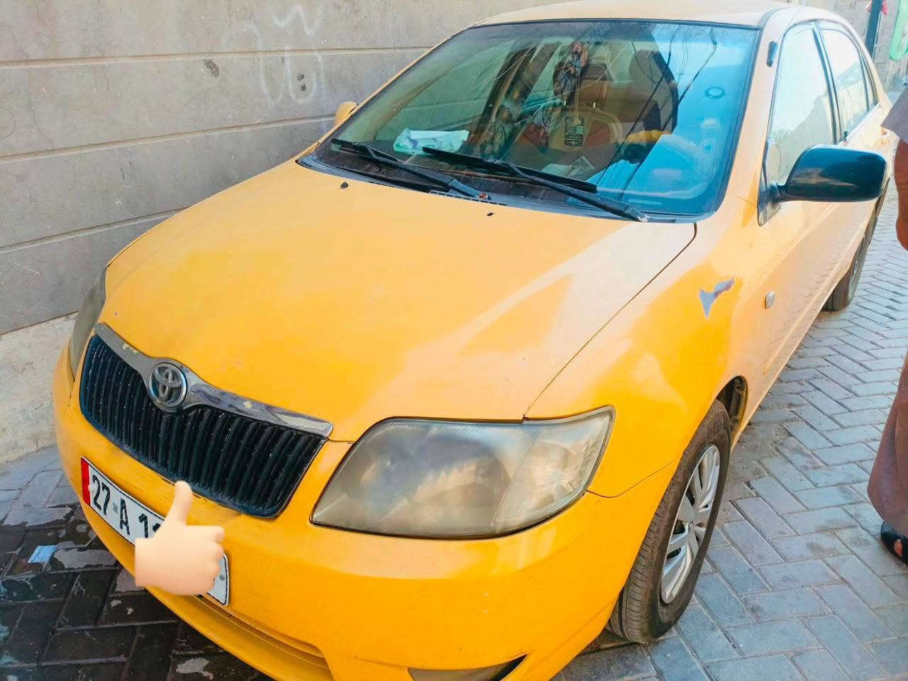 للبيع كورلا موديل 2006 بيكاجو مكفول مكينة وكير وتبريد السيارة خير من الله السعر 60وبي مجال المكان بغداد مدينة الصدر الرقم ***********
