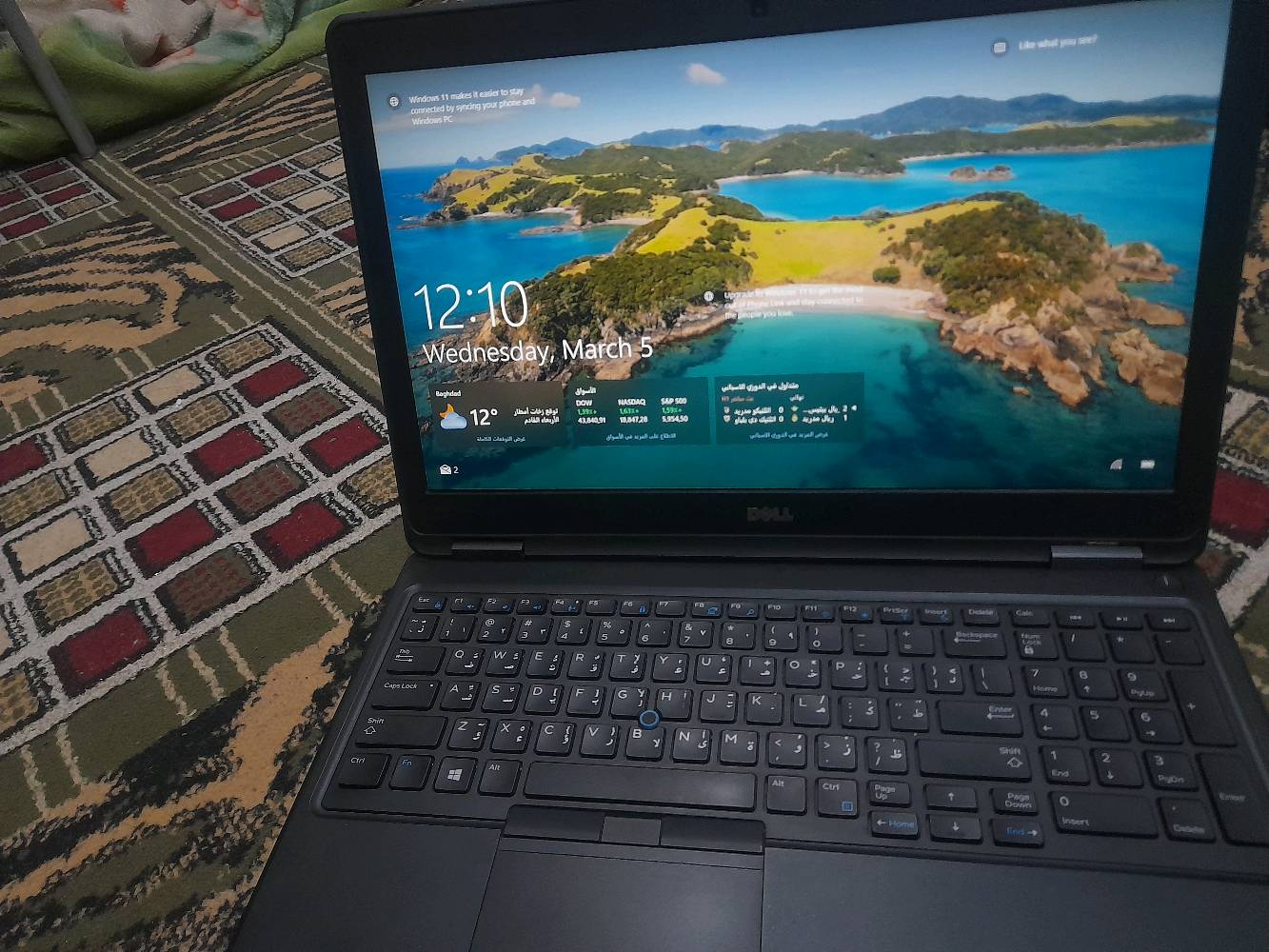 ديل E5550 • كور i5 ج5 • ٢٥٦ اس اس دي