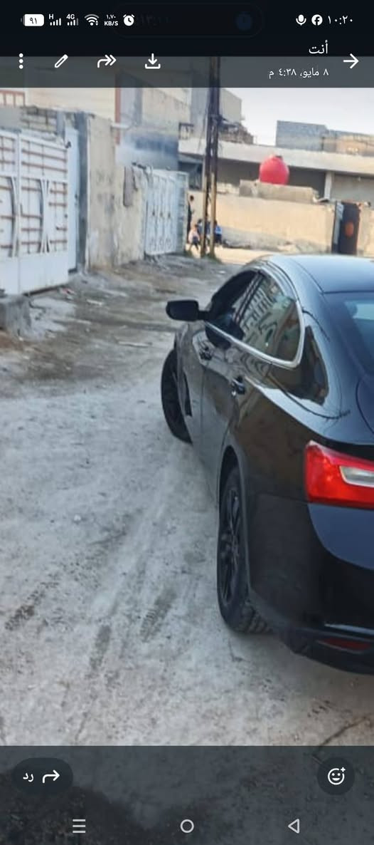 > للبيع ماليبو 2018 رقم اربيل الجديد
> محرك 1500 تيربو اقتصادي قوي
> مواصفات: سانروف، بصمة، تشغيل عن بعد، كاميرا خلفية، شاشة كبيرة، تبريد ثلج، كروز، تحكم ستيرن كامل
> السيارة جاهزة من كلشي - محرك وكير وتبريد مكفول
> رقم اربيل 2018 الجديد - تحويل مباشر ثاني يوم
> السعر 140 ورقة وبي مجال للشراي الجاد
> بغداد - للاستفسار خاص 
***********

نص مكتوب في الصور:
- أنت ٨ مايو، ٤:٣٨ م ٢٠ يناير ٤:٣٦ م رد الإضافة إلى تعديل مشاركة
- أنت
- ٨ مايو، ٤:٣٨ م
- رد
- ٢٨:١٣:١١ أ أنت ٨ صور • ٨ مايو ٢٠٢٦ ٦ أبريل، ٥:١٩ م رد