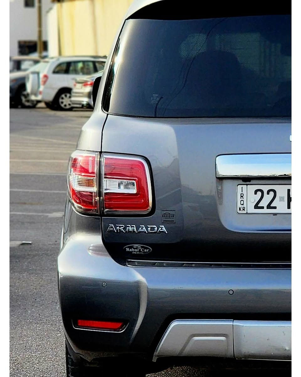 🇯🇵 ARMADA 2018 🇯🇵
فول مواصفات 1/1 SL
بجم كبس 
كير محرك  شاصي كفالة
حادث جانبي ايرباك بردة فقط 
السعر 225 بيه مجال 
***********
مكاني بغداد بغداد, العراق
