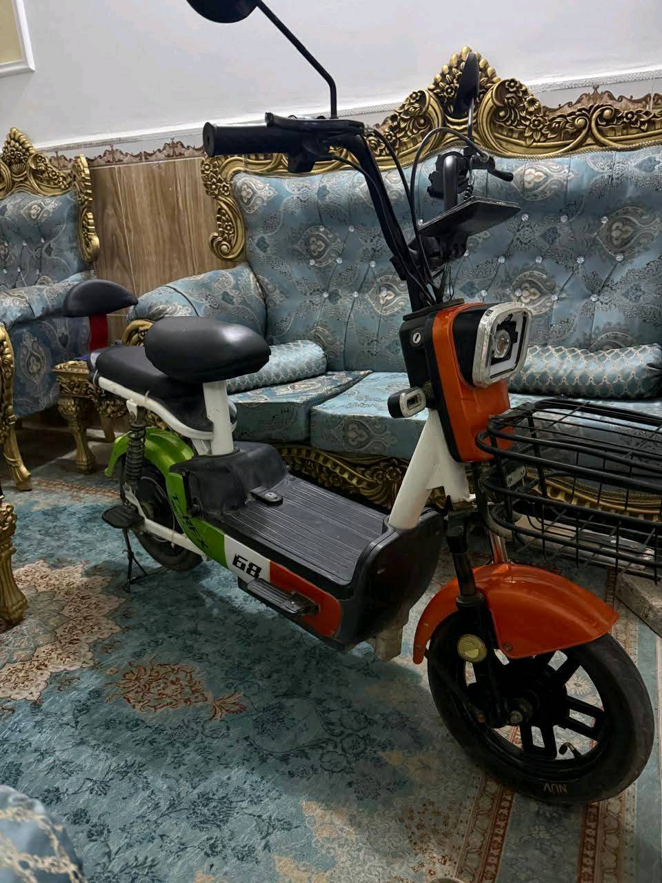 السلام عليكم الدراجه نضيفه السعر 275 الموقع الديوانيه ***********