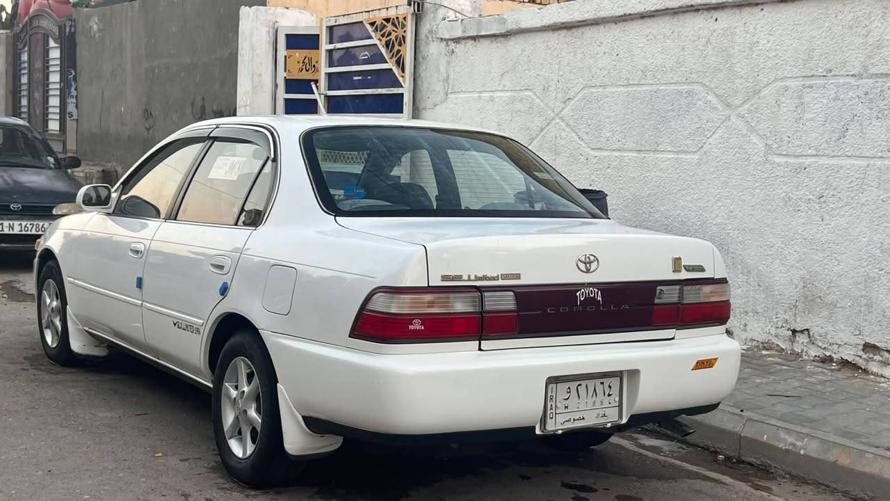 (سلام عليكم)    كورله محوره . تحويرها كله يسره   موديل  1994   رقم    بغداد  بأسمي سنويه لغايه  2027  تخم  تاير جديد ويل كب أصلي     مكينه جديده كير حداديه  سياره جاهزه من كلشي  مكفوله  من ضربه  ولخياس فقط.صبغ  بس دعاميات سياره    أحلى  من  صور    كهربائيات  تبريد   كلها    شغاله    سياره   جاهزه   من   كلشي    العنوان  واسط نعمانيه  السعر  (63) وبيها مجال (***********)  (حبي ماعجبك  المنشور   اعبره   وكلشي  اكو  بسوك)تحياتي
