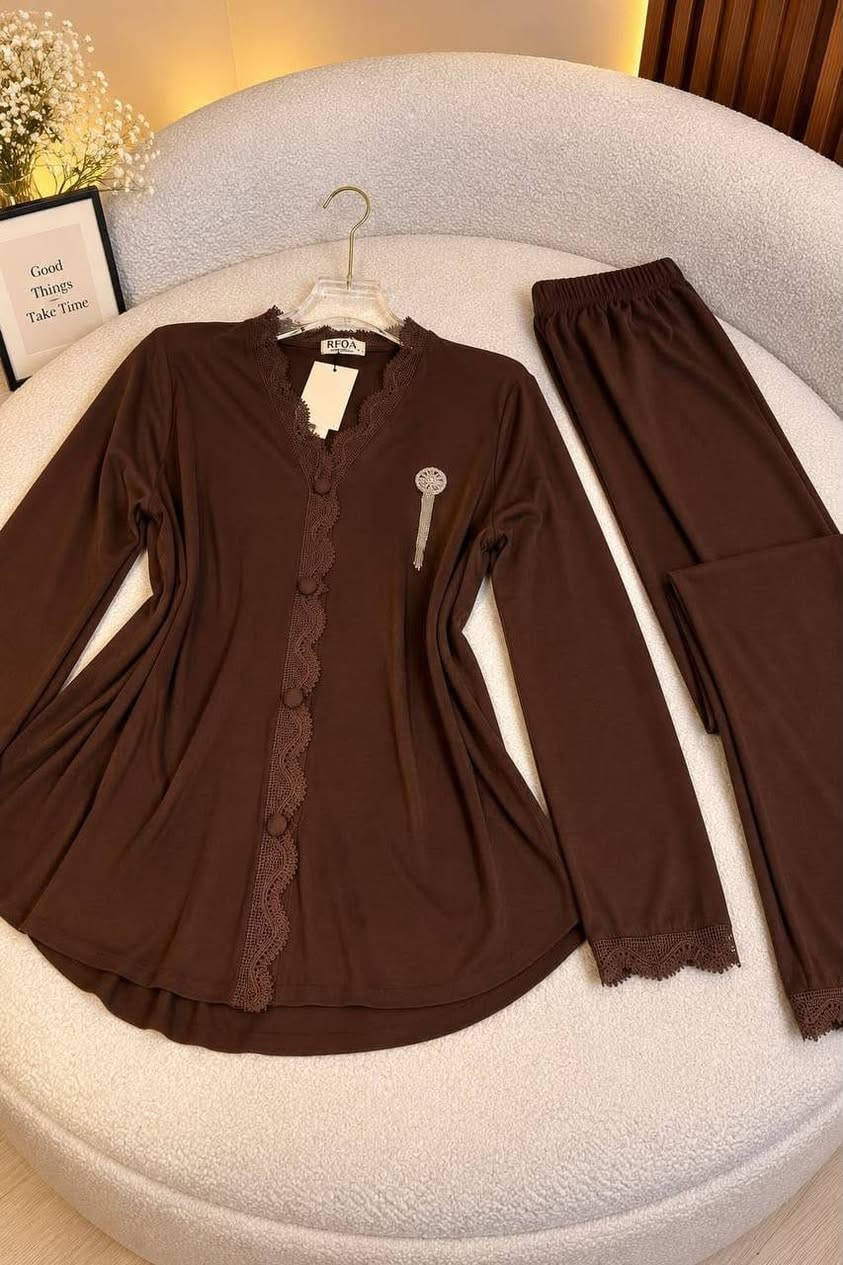 بجامة تراك • قطني • مقاسات L XL 2XL 3XL