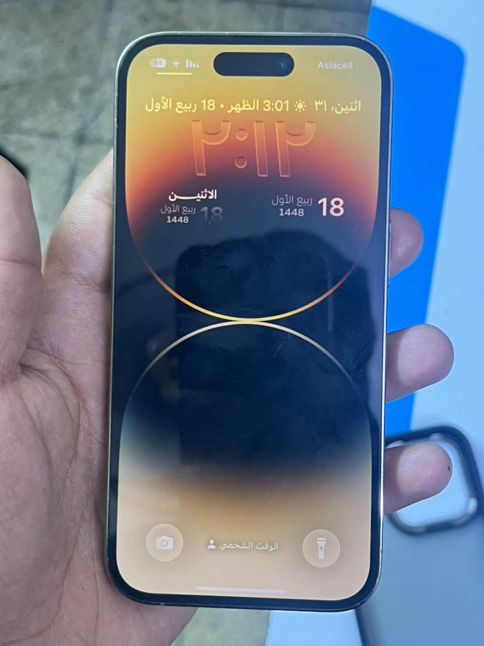 سلام عليكم ايفون ١٤برو صغير جهاز نضيف كدامك بس مو وتر مكاني بغداد ***********سعر ٧٠٠وبي مجال
