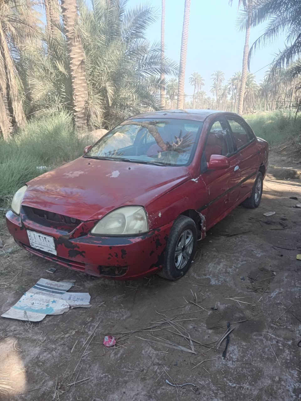 كيا ريو 2004سنويه لحد2027صدر كله جديد كهربائيات شغاله دواخل جديده سعر 22وبيه مجال مكان دوانيه شاميه ***********
