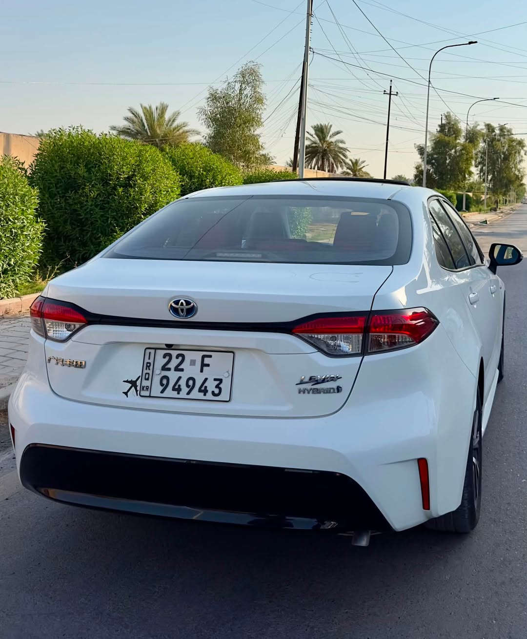 كورلا هايبرد 2024 شكل الامريكي محرك 1800 
مكفولة من الصبغ والبارد والحالوب بشرط كلين من الدعامية للدعامية سيارة جديدة جدا 

كشنات جلد داخل احمر لونين 

رقم اربيل باسمي شرط التحويل 

العنوان اربيل 📍 

*********** متوفر واتس اب 📞
