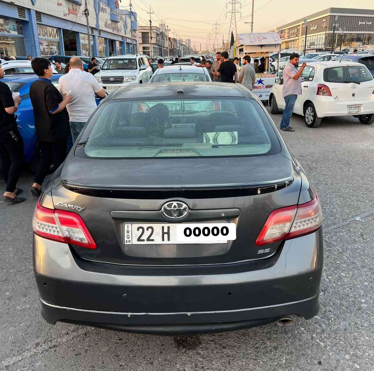 🚘 كامري 2009 أمريكي SE
• محرك 2.400 - 4 سلندر

• داخلية SE رياضية

• مثبت سرعة

• تحكم صوت 

• تبريد َتدفئه  ممتاز

• مرايا جانبية كهربائية

• جامات كهربائي

• قفل مركزي 

• منظومة غاز LPG

• لايت زينون أصفر 

• نظام مراقبة ضغط الإطارات TPMS

• رقم وسنوية هزّة جديدة 

🔴 السيارة صبغ حزام بدون داخل بدون معجون 

• السيارة بحالة جيدة وجاهزة للاستخدام

📍 الموقع:  الموصل 

💰 السعر: 80 ورقه 

📞 للتواصل: [ *********** ]

( *********** )

