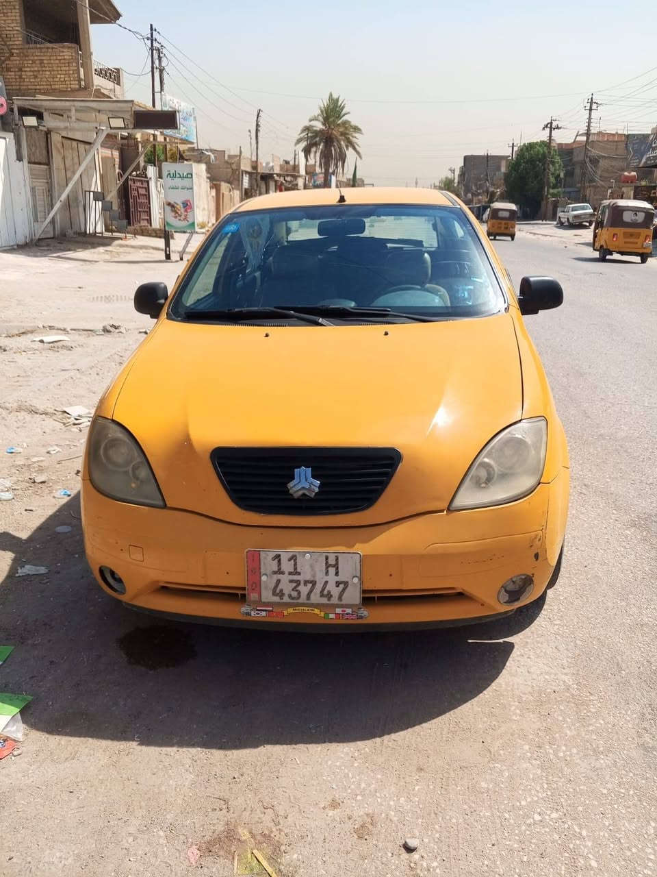 سلا عليكم سياره طيبه موديل 18  بيه منضومه مال غاز كير مكينه مكفولات صدر جديد سعر 44 وبيه مجال بصيط *********** مكاني بغداد بالدوره ببودشير
